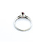 Ring .12ctw Baguettes Diamonds .39ct Ruby 14kw sz7 3mm 124060174