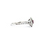 Ring .85ctw Round Diamonds .37ct Ruby 14kw sz6.5 10.5mm 124060232