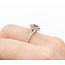 Ring .85ctw Round Diamonds .37ct Ruby 14kw sz6.5 10.5mm 124060232