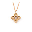 Necklace Star Diamond Fashion .06ctw Round Diamonds 14kr 16"" 1mm 124062003