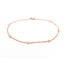 Bracelet Station Bezel Set .27ctw Round Diamonds 14kr 6.5-7" 3.5mm 124063000