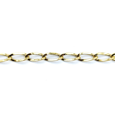 Bracelet 10ky Oval Link 7.5" 4.5mm 224073502