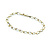 Bracelet 10ky Oval Link 7.5" 4.5mm 224073502