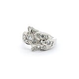  Ring Mid Century .50ctw Round Diamonds 14kw sz8 224070752