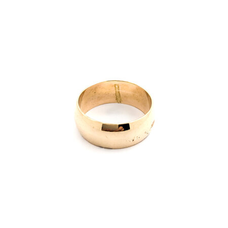 Ring Engagement Band 8.8mm 14ky sz11 124070601