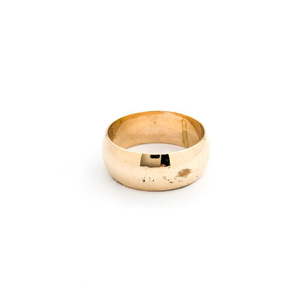 Ring Engagement Band 8.8mm 14ky sz11 124070601