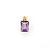 Pendant 1.33ct Amethyst .06ct Peridot 12x6.5mm 14ky " 224071258