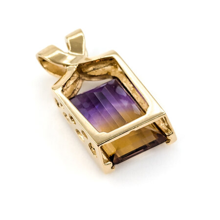 Pendant 12ct Ametrine 30x15.5mm 14ky " 224071259