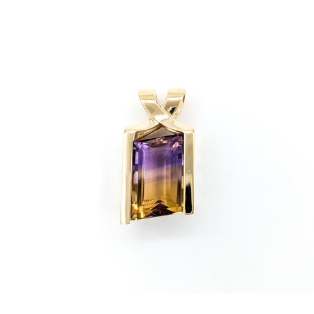 Pendant 12ct Ametrine 30x15.5mm 14ky " 224071259