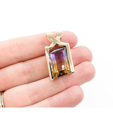 Pendant 12ct Ametrine 30x15.5mm 14ky " 224071259