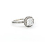 Ring Engagement Engagement Halo 1.00ct Cushion Diamond .12ctw Diamonds 14kw sz6.5 224070302