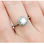 Ring Engagement Engagement Halo 1.00ct Cushion Diamond .12ctw Diamonds 14kw sz6.5 224070302