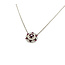 Necklace .24ctw Round Diamonds .49ctw Rubies 14kw 16-18" 1mm 124062252