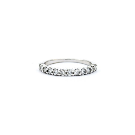 Ring Shared Prong .50ctw Round Diamonds 10kw sz7 224070451