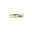 Ring Engagement Engagement .33ctw Princess Cut Diamonds 10ky sz7 224070303