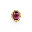 Ring Vintage 12.87ct Cabochon Rubellite Tourmaline 14ky sz7 124020151