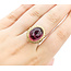 Ring Vintage 12.87ct Cabochon Rubellite Tourmaline 14ky sz7 124020151