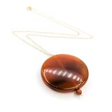  Pendant 38mm Carnelian 38mm 14ky 15"" 224071260