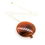 Pendant 38mm Carnelian 38mm 14ky 15"" 224071260