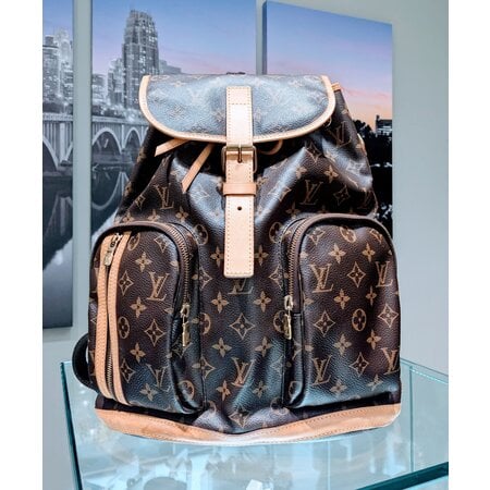 Handbag Louis Vuitton Boshphore Backpack Monogram M40107 124075011