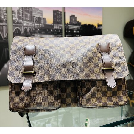 Handbag Louis Vuitton Broadway Damier Brown 124085002