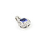 Pendant Drop .21ctw Diamonds .97ct Tanzanite 14kw 17x10mm 123110137