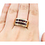 Ring 2.40ctw Square Garnets 14ky sz9.75 224080151