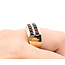 Ring 2.40ctw Square Garnets 14ky sz9.75 224080151