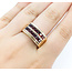 Ring 2.40ctw Square Garnets 14ky sz9.75 224080151