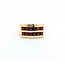 Ring 2.40ctw Square Garnets 14ky sz9.75 224080151