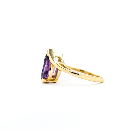 Ring 2.70ct Pear Amethyst 14ky sz8 224080152