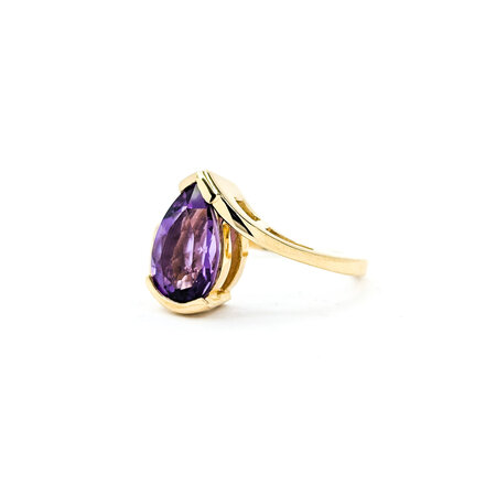Ring 2.70ct Pear Amethyst 14ky sz8 224080152