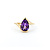 Ring 2.70ct Pear Amethyst 14ky sz8 224080152