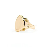  Ring Signet Mid Century 10ky sz7 224080751