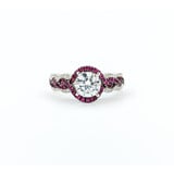  Ring .11ctw Diamonds .49ctw Rubies 14kw Sz7 123050131