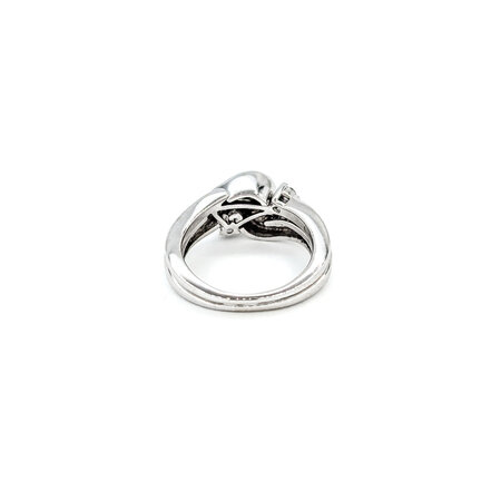 Ring Engagement Set Soldered Engagement .15ct Round Diamond .25ctw Diamonds 14kw sz5.5 224080300