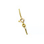 Pendant Judith Ripka .60ctw Round Diamonds Canary Crystal 38x28mm 18ky/14ky Chain 15"" 224081251