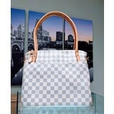  Handbag Louis Vuitton Figheri Azur Damier 124085025