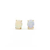  Earrings 1.4ct Australian Opal 14ky 123040088