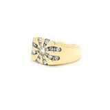  Ring 1.00ctw Diamonds 10ky Sz10.5 123030153