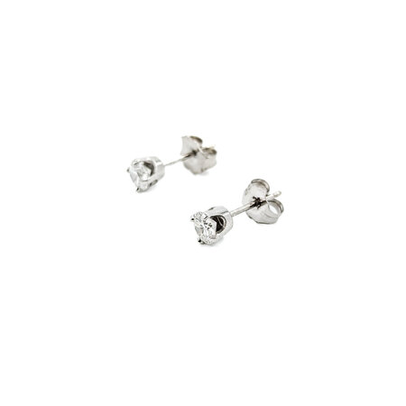 Earrings .50ctw Diamonds 14kw 5x5mm 122120508