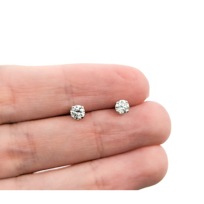Earrings .50ctw Diamonds 14kw 5x5mm 122120508