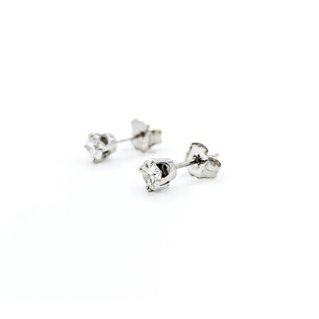 Earrings .50ctw Diamonds 14kw 5x5mm 122120508