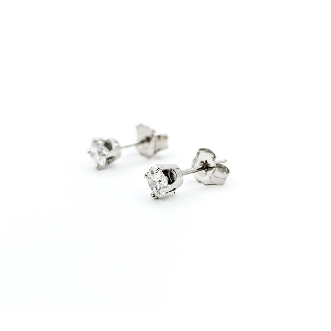 Earrings .50ctw Diamonds 14kw 5x5mm 122120508