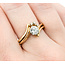 Ring Set Engagement .61ct Round Diamond .06ctw Diamonds 14ky sz8.5 224080304