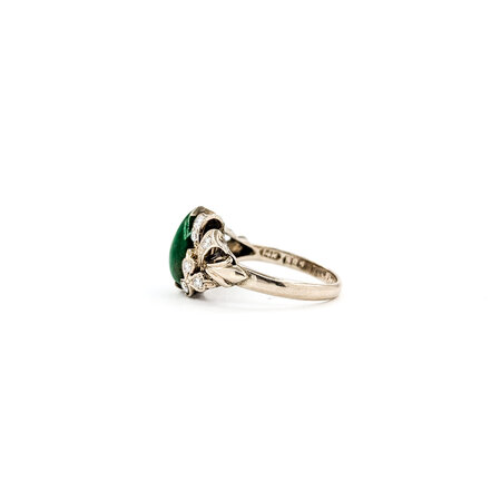 Ring .25ctw VS2 10x8mm 10x8mm Jade 14kw Sz6.5 222060102