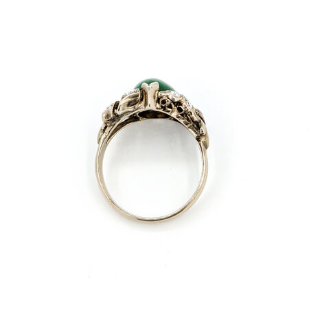 Ring .25ctw VS2 10x8mm 10x8mm Jade 14kw Sz6.5 222060102