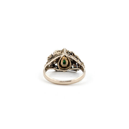 Ring .25ctw VS2 10x8mm 10x8mm Jade 14kw Sz6.5 222060102