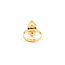 Ring Vintage 20x9mm Stone 14ky Sz6 223040096