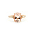 Ring Effy .25ctw Round Diamonds 3.20ct Morganite 18kr sz7 224080164